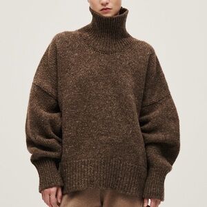 Babaa No.17 sweater dark mist
